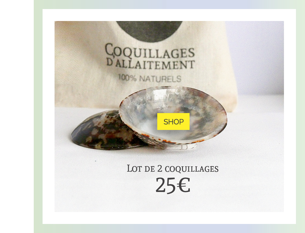 Coquillages D'allaitement Comfort Shells + Coussinets Réutilisables - Taille M (5,5/6 Cm) - Naturel, Apaise Les Douleurs
